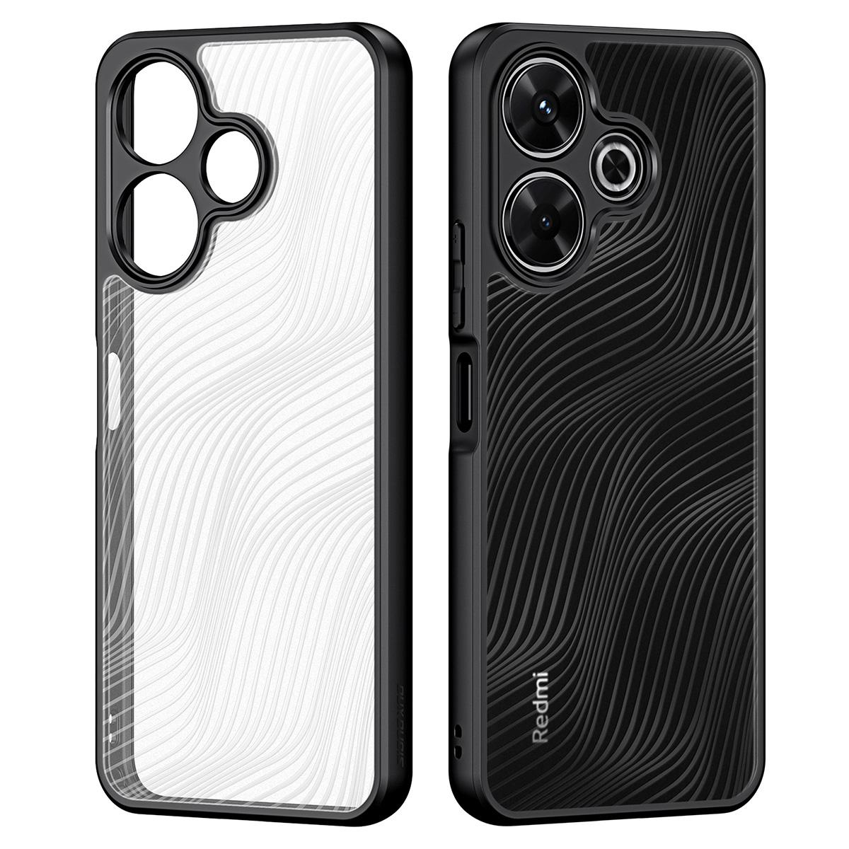 DUX DUCIS Aimo Series For Xiaomi Redmi 13 5G/13 4G/Note 13R 5G/Poco M6 4G Case TPU+PC Cover (REACH Certification) Black
DUX DUCIS Aimo Series For Xiaomi Redmi 13 5G/13 4G/Note 13R 5G/Poco M6 4G Case TPU+PC Cover (REACH Certification) Black