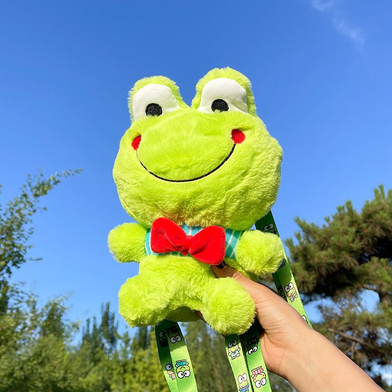 Y2K Korea Cute Cartoon Plush Frog Doll Backpack Anime Messenger Bags Personality Girls Shoulder Bag Kawaii Coin Purse Kids Gifts 28x20cm
Y2K Korea Cute Cartoon Plush Frog Doll Backpack Anime Messenger Bags Personality Girls Shoulder Bag Kawaii Coin Purse Kids Gifts 28x20cm