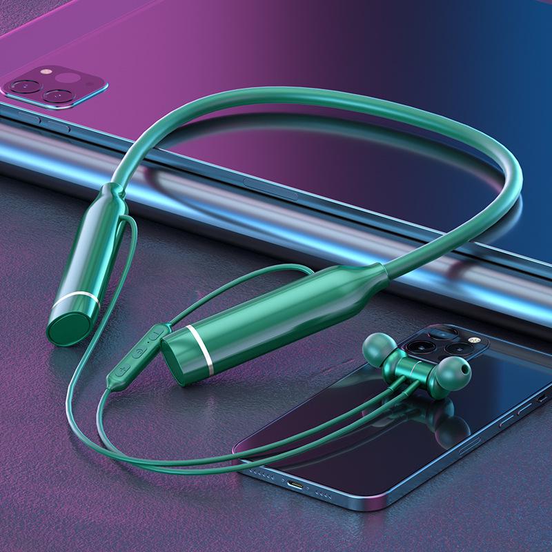 Wireless Neckband Bluetooth Earphones 5.0 with True Stereo, Deep Bass, and Long Battery Life for Sports.
Wireless Neckband Bluetooth Earphones 5.0 with True Stereo, Deep Bass, and Long Battery Life for Sports.