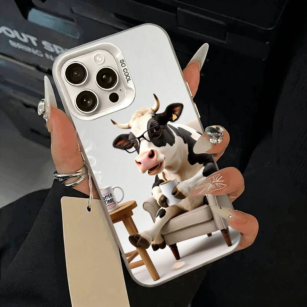 Cute and funny cow Phone Case For IPhone 17 Air 16 15 14 13 12 11 Pro Max White Sliver Hard Cover iPhone17Pro
Cute and funny cow Phone Case For IPhone 17 Air 16 15 14 13 12 11 Pro Max White Sliver Hard Cover iPhone17Pro