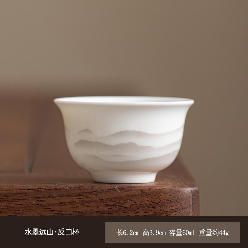Ink Wash Distant Hills Teacup Creative Tea Bowl Jug Tea-tasting Smelling Cup Jianzhan Master Cups Household Tea Items Ornaments As Your Choose
Ink Wash Distant Hills Teacup Creative Tea Bowl Jug Tea-tasting Smelling Cup Jianzhan Master Cups Household Tea Items Ornaments As Your Choose