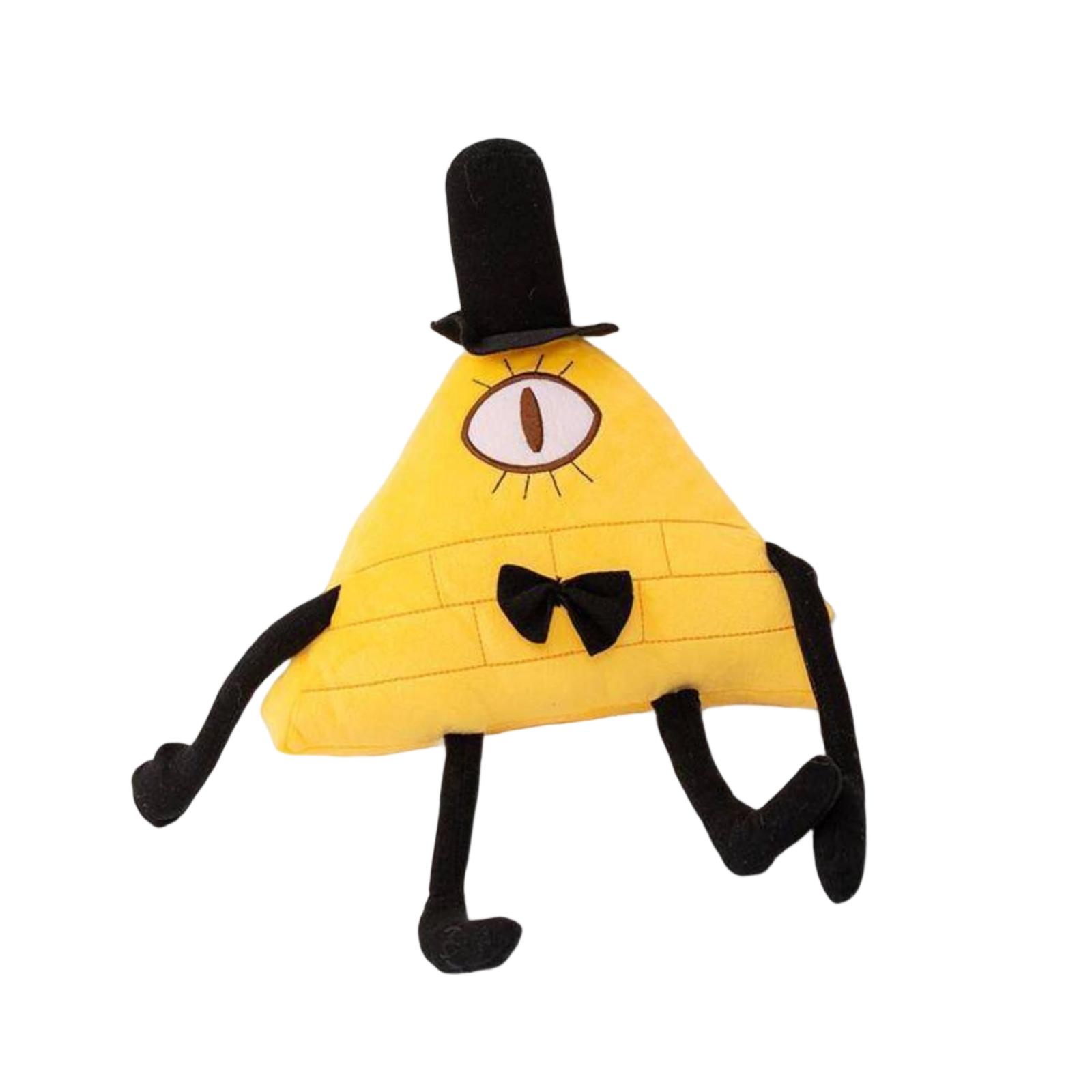 Triangle Plush Toy Soft Stuffed Figure with Single Eye Top Hat and Bowtie for Home Office Decoration Gift One Size
Triangle Plush Toy Soft Stuffed Figure with Single Eye Top Hat and Bowtie for Home Office Decoration Gift One Size