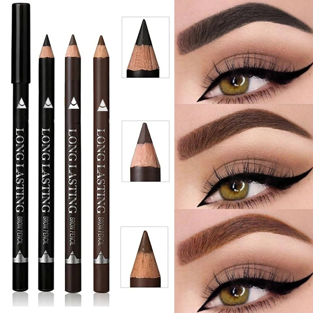 3-Color Long Lasting Black Brown Eyebrow&Eyeliner Pencil Waterproof Sweat Proof Halo Proof Wooden Pole Liner Cosmetic Pen 1/3Pc
3-Color Long Lasting Black Brown Eyebrow&Eyeliner Pencil Waterproof Sweat Proof Halo Proof Wooden Pole Liner Cosmetic Pen 1/3Pc