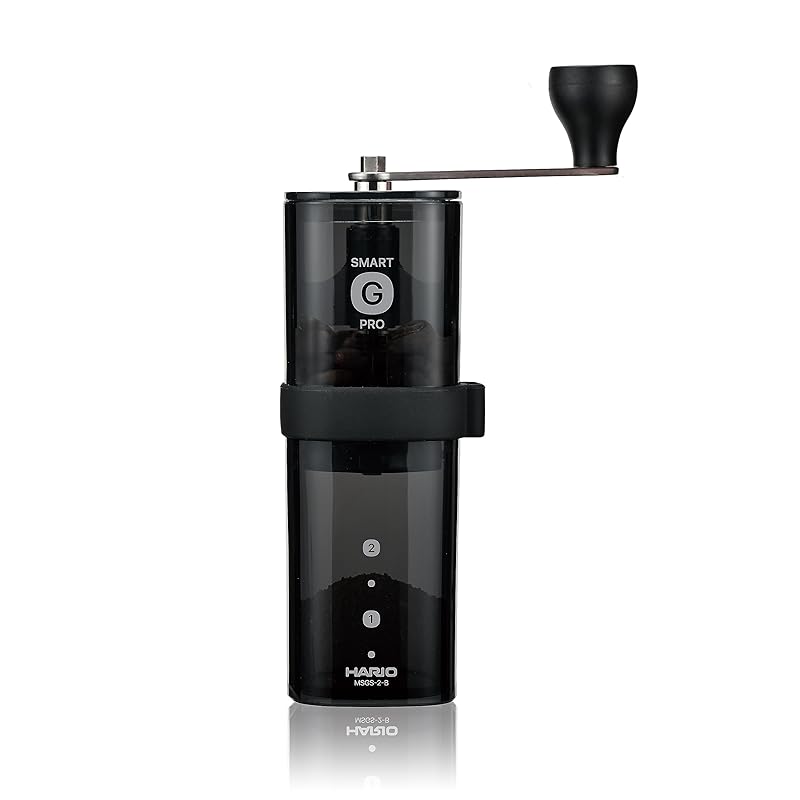 HARIO Coffee mill smart G PRO 24g coffee beans transparent black stainless steel blade Can be disassembled compact MSGS-2-B
HARIO Coffee mill smart G PRO 24g coffee beans transparent black stainless steel blade Can be disassembled compact MSGS-2-B