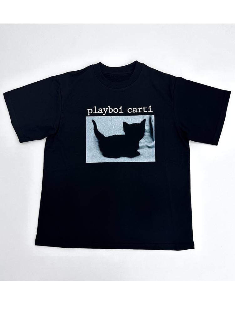 KK11 Playboi Carti Oversized Hip-Hop T Shirts Cute Cat Harajuku Print Tee Shirt Mens Tops Quality Rapper Tshirt 4XL
KK11 Playboi Carti Oversized Hip-Hop T Shirts Cute Cat Harajuku Print Tee Shirt Mens Tops Quality Rapper Tshirt 4XL