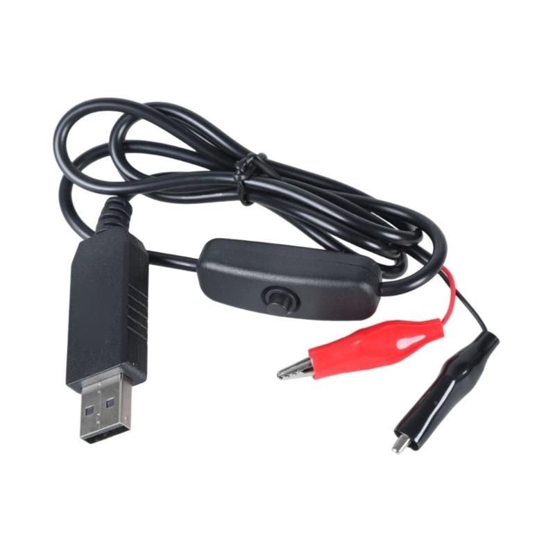 USB 5V до 1.5V Шнур живлення Заміна 1 шт. 1.5V AA LR03 LR6 LR14 LR20 Батарейка для пульта дистанційного керування, світлодіодного світла 1
USB 5V до 1.5V Шнур живлення Заміна 1 шт. 1.5V AA LR03 LR6 LR14 LR20 Батарейка для пульта дистанційного керування, світлодіодного світла 1