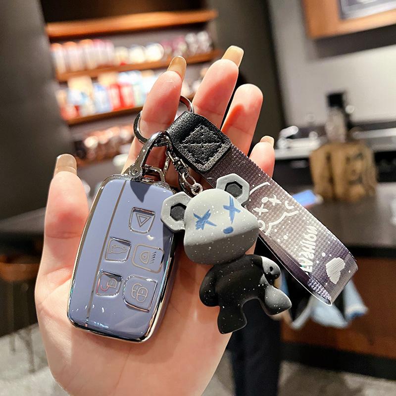 Для Land Rover Чехол для ключа Discovery Sport Range Rover Evoque Freelander Defender Jaguar Чехол с пряжкой
Для Land Rover Чехол для ключа Discovery Sport Range Rover Evoque Freelander Defender Jaguar Чехол с пряжкой