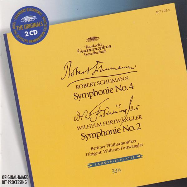 CD ROBERT SCHUMANN,WILHELM FURTWÄNGLER - Symphony 4 / Symphony 2 4577222 Deutsche Grammo 1998 Germany Classical Used
CD ROBERT SCHUMANN,WILHELM FURTWÄNGLER - Symphony 4 / Symphony 2 4577222 Deutsche Grammo 1998 Germany Classical Used