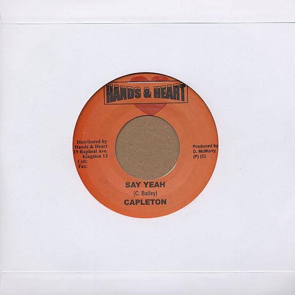 7inch Record CAPLETON UNICORN ALOZADE Say Yeah Cronic In My Brain NONE Hands Heart 2005 Jamaica Reggae Ska Dub Used
7inch Record CAPLETON UNICORN ALOZADE Say Yeah Cronic In My Brain NONE Hands Heart 2005 Jamaica Reggae Ska Dub Used