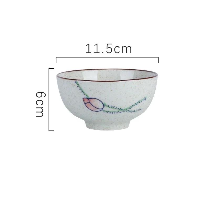 4.5-inch Ceramic Household Rice Bowl Japanese Retro Restaurant Home Tableware Eating Dishes Soup Bowl for Kitchen
4.5-inch Ceramic Household Rice Bowl Japanese Retro Restaurant Home Tableware Eating Dishes Soup Bowl for Kitchen