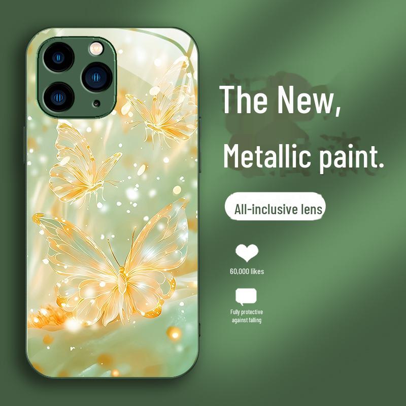 Чехол Dream Butterfly Liquid Glass для Apple 15 ProMax и 14 ProMax — защита от падений iPhone 15 Pro Max
Чехол Dream Butterfly Liquid Glass для Apple 15 ProMax и 14 ProMax — защита от падений iPhone 15 Pro Max