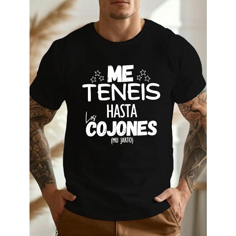 Fun Spanish Crinkle Plus Size Men s Short-Sleeve T-Shirt,New Summer Style, Round Neck, Relaxed Fit 4XL чорний
Fun Spanish Crinkle Plus Size Men s Short-Sleeve T-Shirt,New Summer Style, Round Neck, Relaxed Fit 4XL чорний