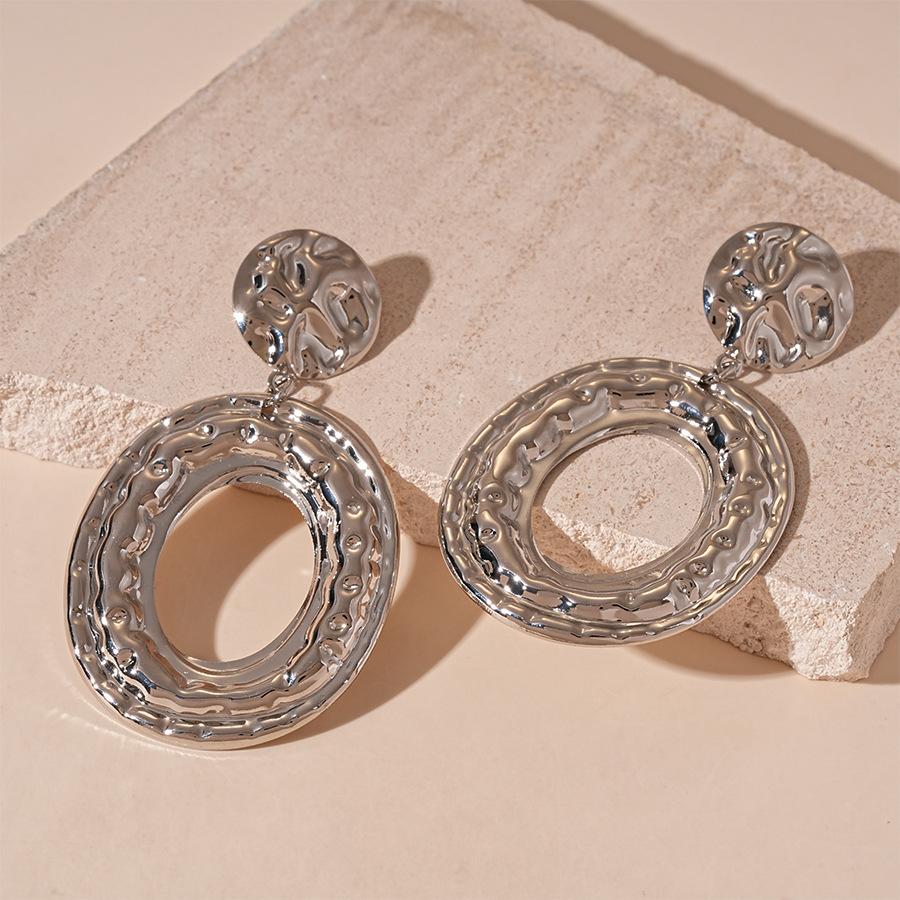 Digadagu Metal Pleated Oval Dangle Earrings New Women s Exaggerated Simple Earrings Zircon Accessories мідний
Digadagu Metal Pleated Oval Dangle Earrings New Women s Exaggerated Simple Earrings Zircon Accessories мідний