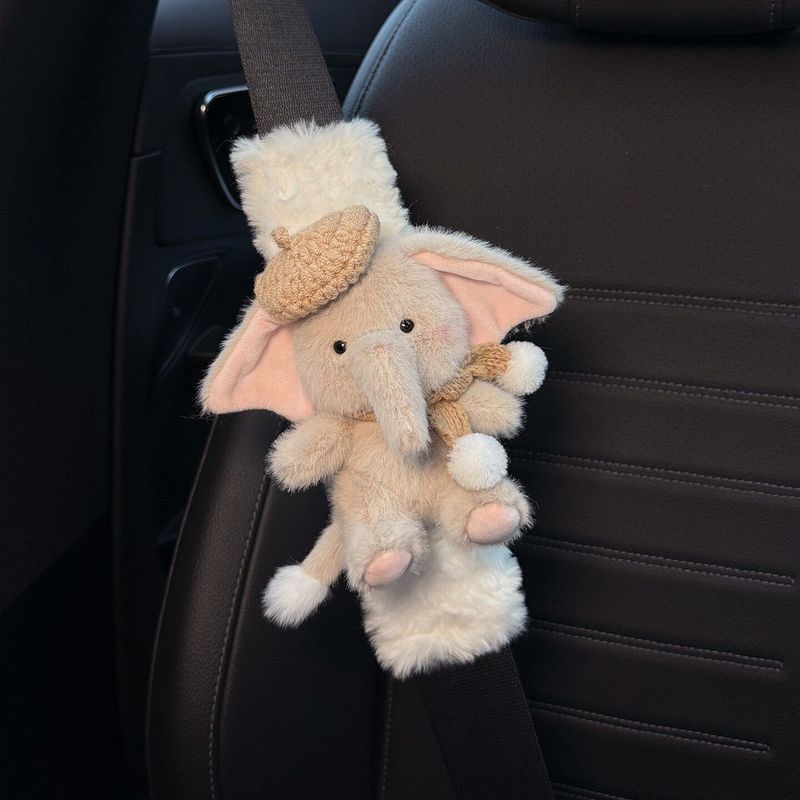Car Seatbelt Shoulder Pads Elephant Cute Cartoon Plush Car Seatbelt Decoration Interior Accessory Couple Pair Female Khaki Beret Elephant - White Plush Shoulder Pads
Car Seatbelt Shoulder Pads Elephant Cute Cartoon Plush Car Seatbelt Decoration Interior Accessory Couple Pair Female Khaki Beret Elephant - White Plush Shoulder Pads