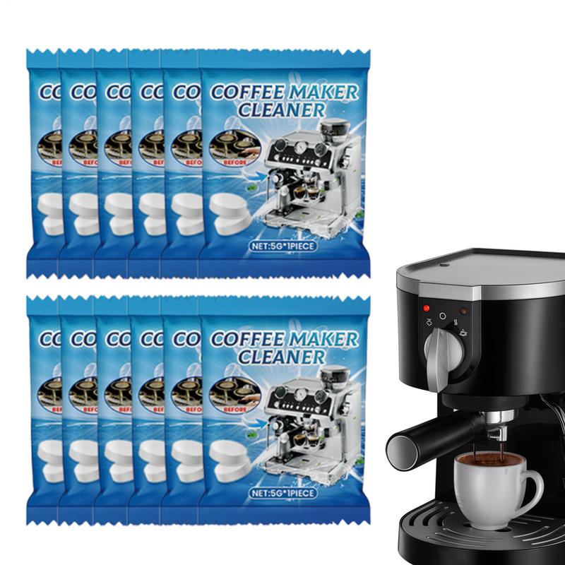 Coffee Cleaner Descaling Tablets Descaler Coffee Machine 12pcs Effervescent Tablet Descaling Agent Removes Mineral Build-Up
Coffee Cleaner Descaling Tablets Descaler Coffee Machine 12pcs Effervescent Tablet Descaling Agent Removes Mineral Build-Up
