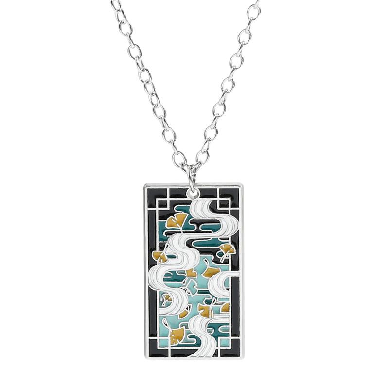 Demon Slayer Anime Enamel Pendant Necklace Unisex Cosplay Jewelry Agatsuma Zenitsu Hashibira Inosuke Character Props
Demon Slayer Anime Enamel Pendant Necklace Unisex Cosplay Jewelry Agatsuma Zenitsu Hashibira Inosuke Character Props