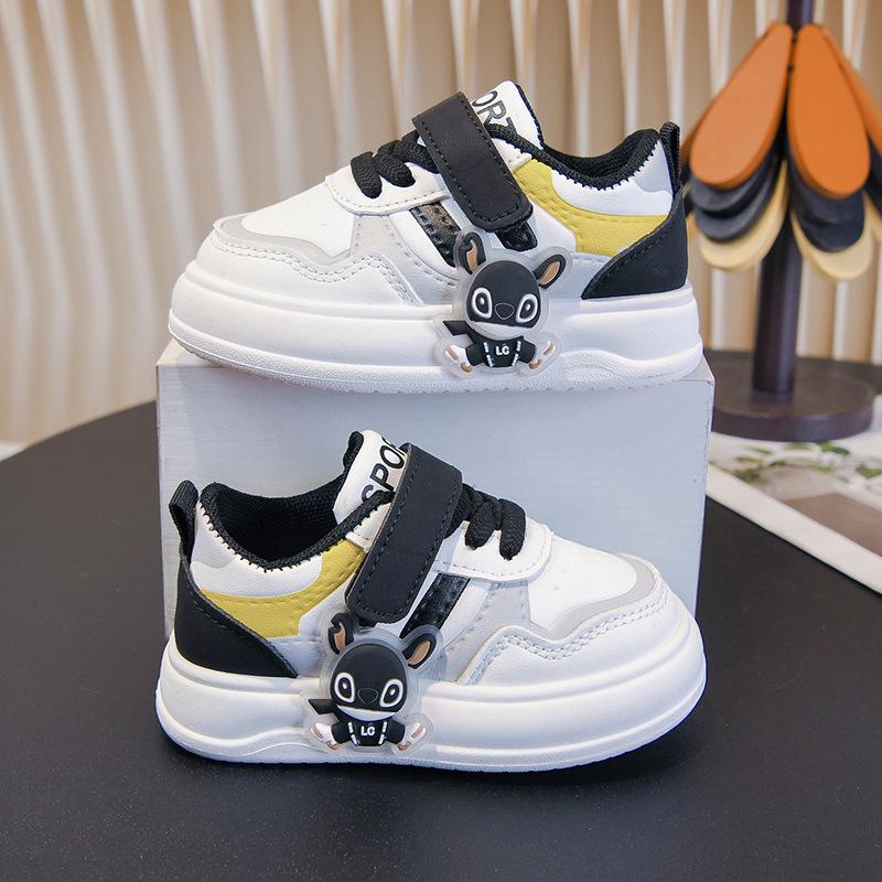 2026 Kids Soft-Soled White Walking & Skate Shoes – Trendy Spring/Autumn Style for Boys & Girls Size 19 - Inner Length 13cm чорний
2026 Kids Soft-Soled White Walking & Skate Shoes – Trendy Spring/Autumn Style for Boys & Girls Size 19 - Inner Length 13cm чорний