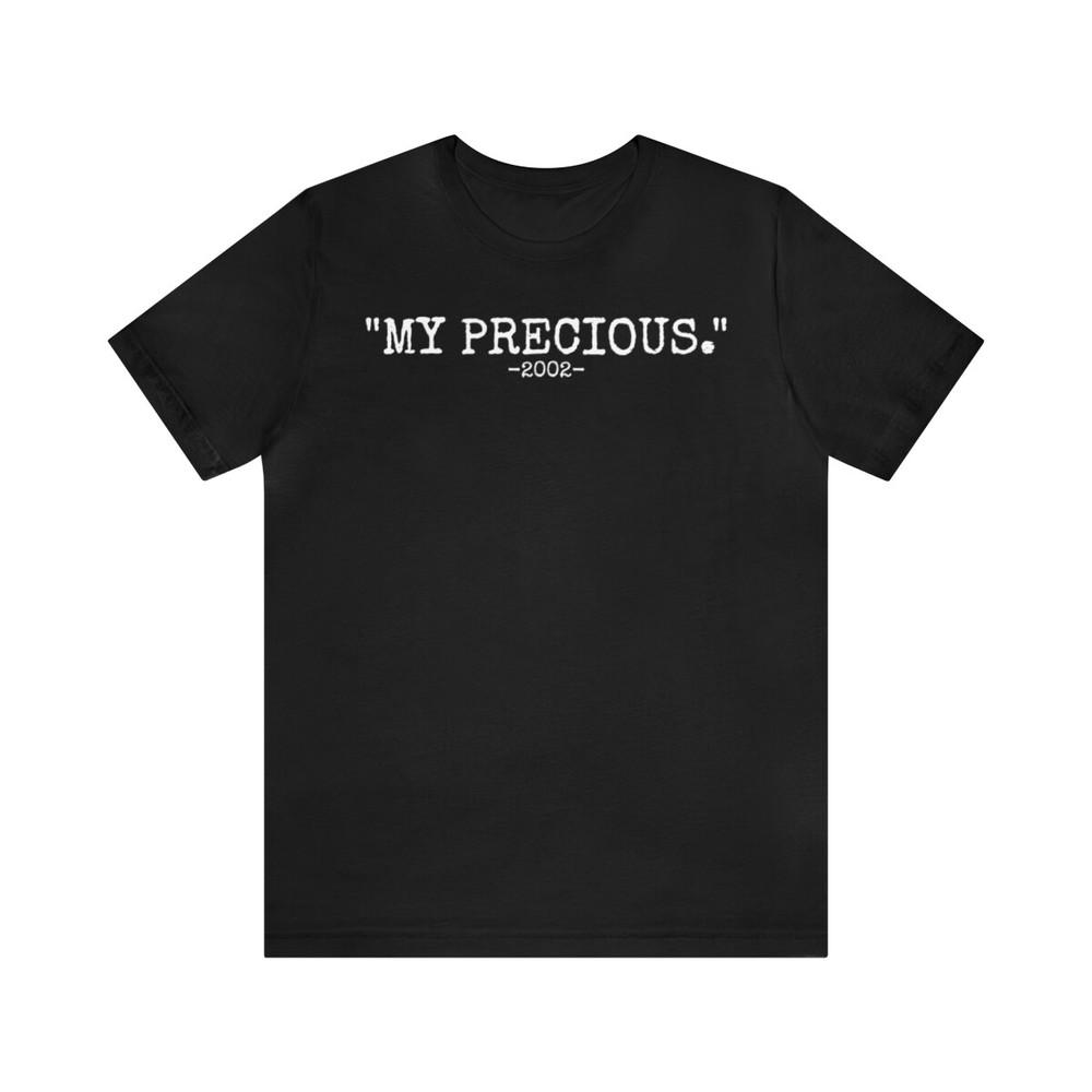 Tee lord of the Rings 2002 movie quote My precious. Unisex T-Shirt XXXXL
Tee lord of the Rings 2002 movie quote My precious. Unisex T-Shirt XXXXL