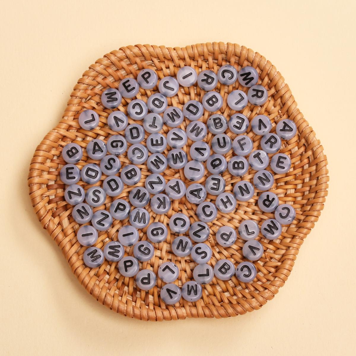 100Pcs 7mm A-Z Fashion letter Beads For Jewelry making DIY Bracelet Handmade Jewelry Accessories
100Pcs 7mm A-Z Fashion letter Beads For Jewelry making DIY Bracelet Handmade Jewelry Accessories