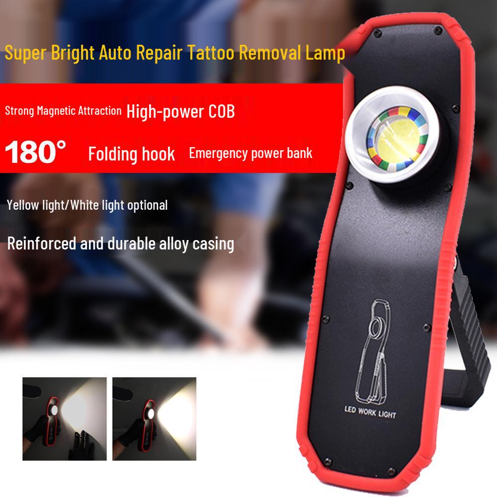 LED Handheld Car Paint Polishing & Scratch Detection Light with Optional Yellow/White Lighting Handheld Work Light - White Light
LED Handheld Car Paint Polishing & Scratch Detection Light with Optional Yellow/White Lighting Handheld Work Light - White Light