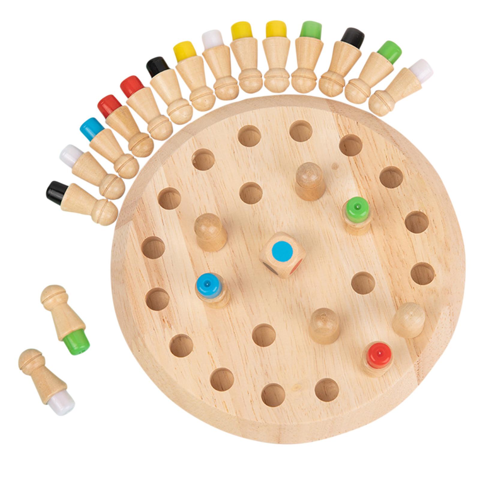 Children s Wooden Early Education Color Memory Chess Concentration Parent-child Interactive Fun Game Science And Education Puzzle Toys
Children s Wooden Early Education Color Memory Chess Concentration Parent-child Interactive Fun Game Science And Education Puzzle Toys