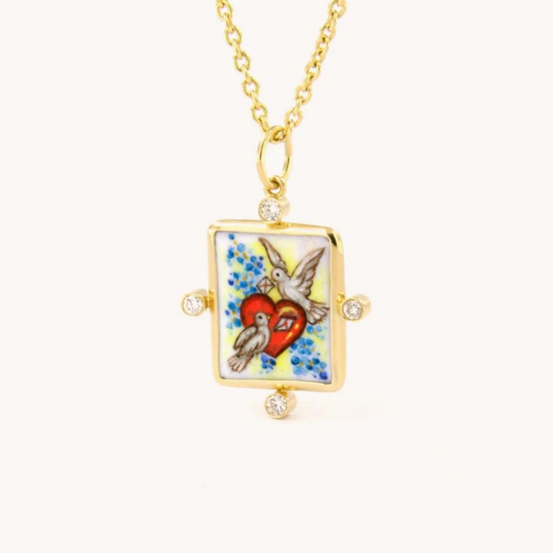 Overseas Personalized Retro Tarot Card Inlaid Zirconium Shape Pendant Love Flying Pigeon Necklace
Overseas Personalized Retro Tarot Card Inlaid Zirconium Shape Pendant Love Flying Pigeon Necklace