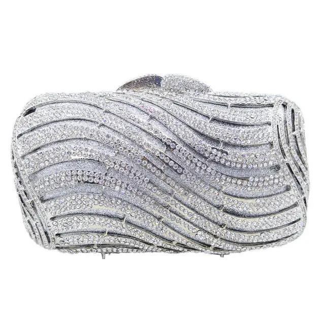 Boutique De FGG Round-Barrel Women Gold Crystal Evening Purses and Handbags Party Cocktail Ladies Formal Rhinestone Clutch Bag Mini Clutch
Boutique De FGG Round-Barrel Women Gold Crystal Evening Purses and Handbags Party Cocktail Ladies Formal Rhinestone Clutch Bag Mini Clutch