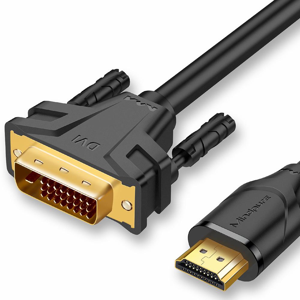 MINDPURE AD001 3m Bidirectional HDMI to DVI Cable Two-Way Converter Cord for TV/Laptop As Shown A
MINDPURE AD001 3m Bidirectional HDMI to DVI Cable Two-Way Converter Cord for TV/Laptop As Shown A