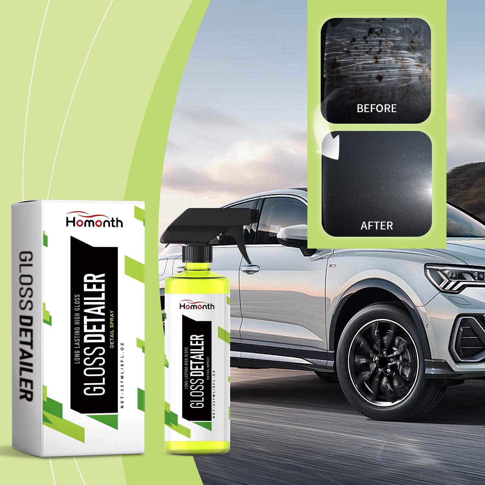 Homonth Auto Detail Глянцевая краска-спрей для ухода за салоном, противообрастающий ремонт, уход за автомобилем, полировальный спрей
Homonth Auto Detail Глянцевая краска-спрей для ухода за салоном, противообрастающий ремонт, уход за автомобилем, полировальный спрей