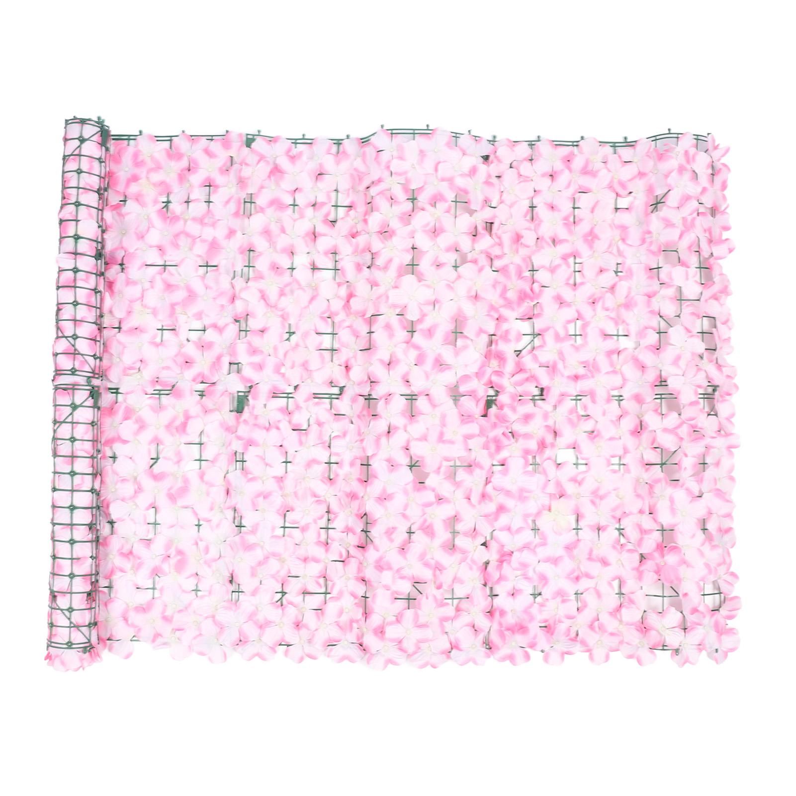 Искусственная живая изгородь, имитация декоративных гибких пластиковых искусственных растений, забор для наружного балкона Large Flower Row, Pink
Искусственная живая изгородь, имитация декоративных гибких пластиковых искусственных растений, забор для наружного балкона Large Flower Row, Pink