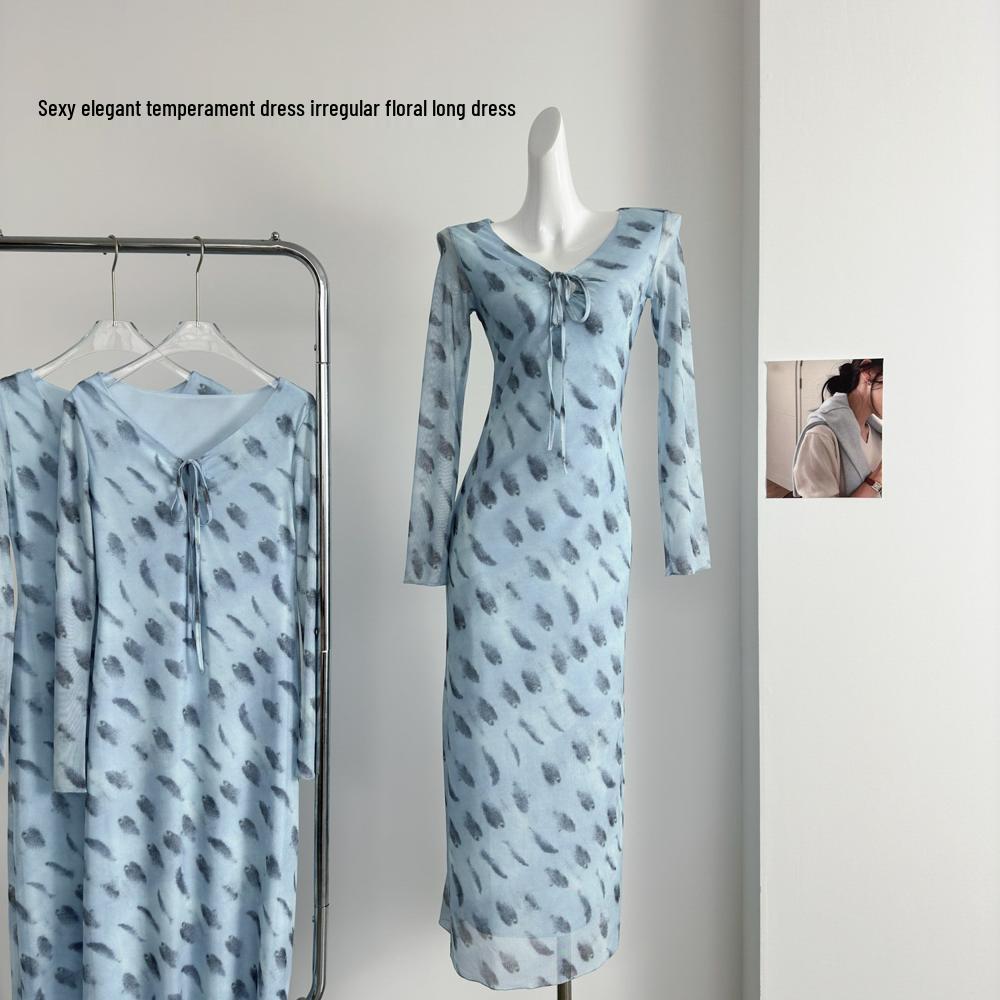 French Elegance Spring Dress: Women s Waist-Slimming Long Vacation Dress S (up to 45kg)
French Elegance Spring Dress: Women s Waist-Slimming Long Vacation Dress S (up to 45kg)