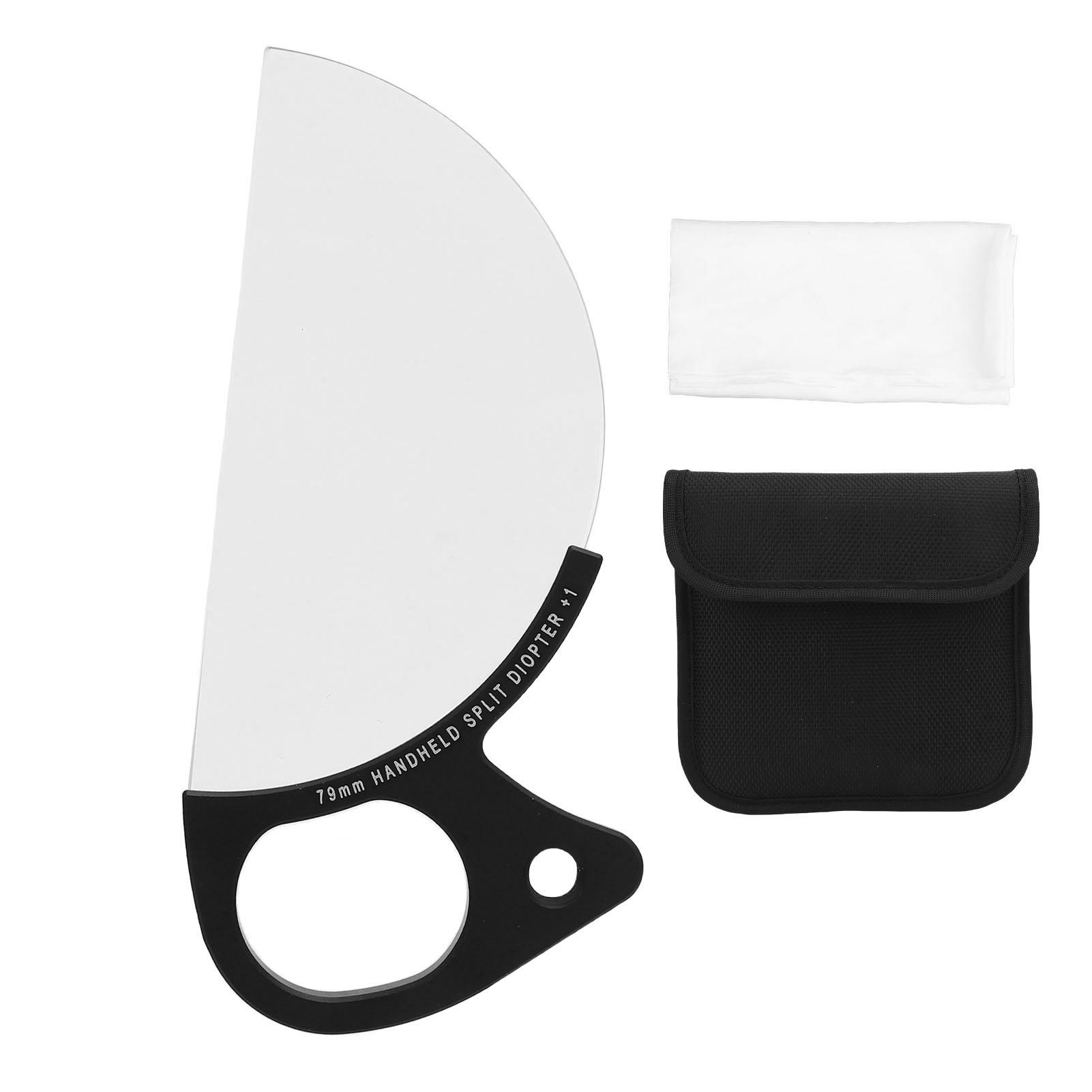 79mm Handheld Split Diopter Lens Filter Optical Glass Soft Focus Foreground Blur Diopter Lens
79mm Handheld Split Diopter Lens Filter Optical Glass Soft Focus Foreground Blur Diopter Lens