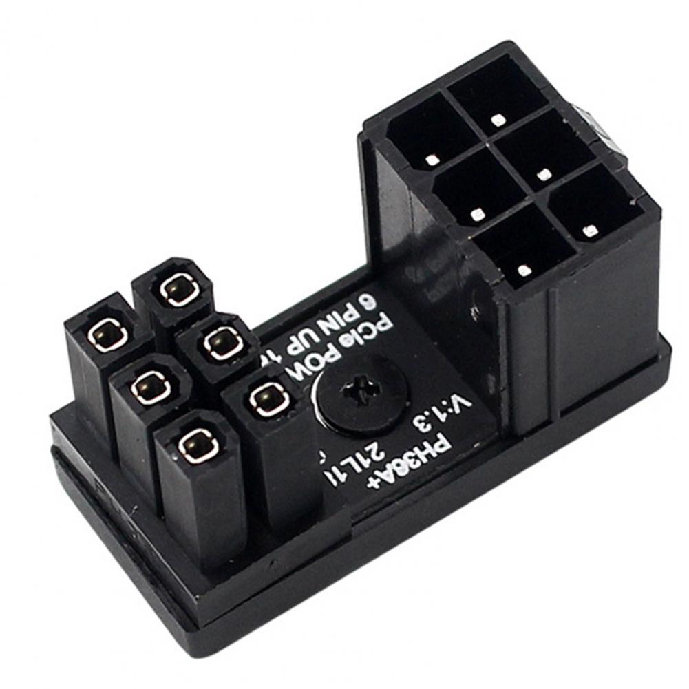GPU VGA 8-Pin 6-Pin Male to 8-Pin 6-Pin Female U Turn 180-Degree Connector Power Adapter for Desktop Graphics Card PH36A
GPU VGA 8-Pin 6-Pin Male to 8-Pin 6-Pin Female U Turn 180-Degree Connector Power Adapter for Desktop Graphics Card PH36A