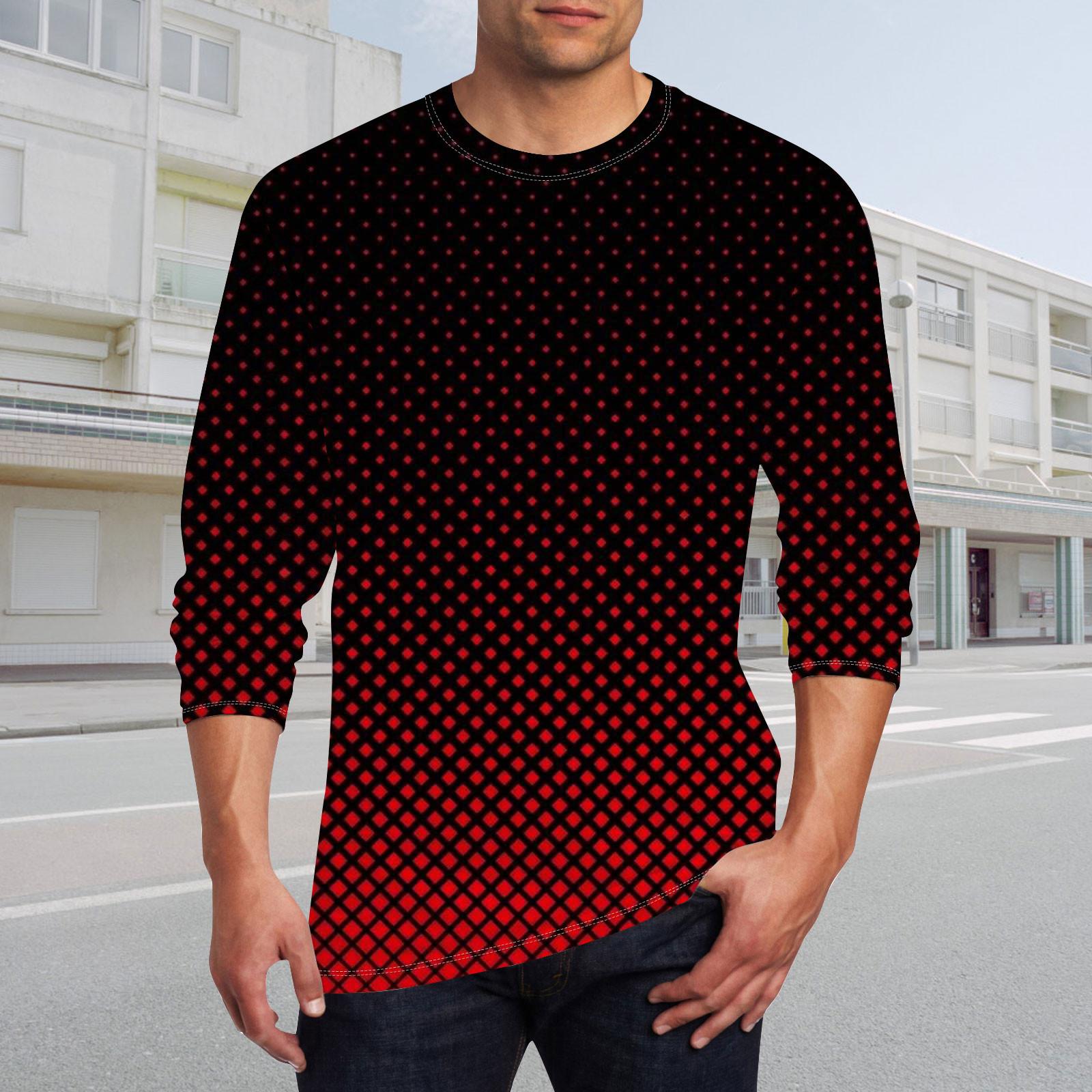 Муж. Футболка Круглый вырез Одежда Одежда На открытом воздухе Длинный рукав С принтом Модельер Винтаж XXXL красный
Муж. Футболка Круглый вырез Одежда Одежда На открытом воздухе Длинный рукав С принтом Модельер Винтаж XXXL красный