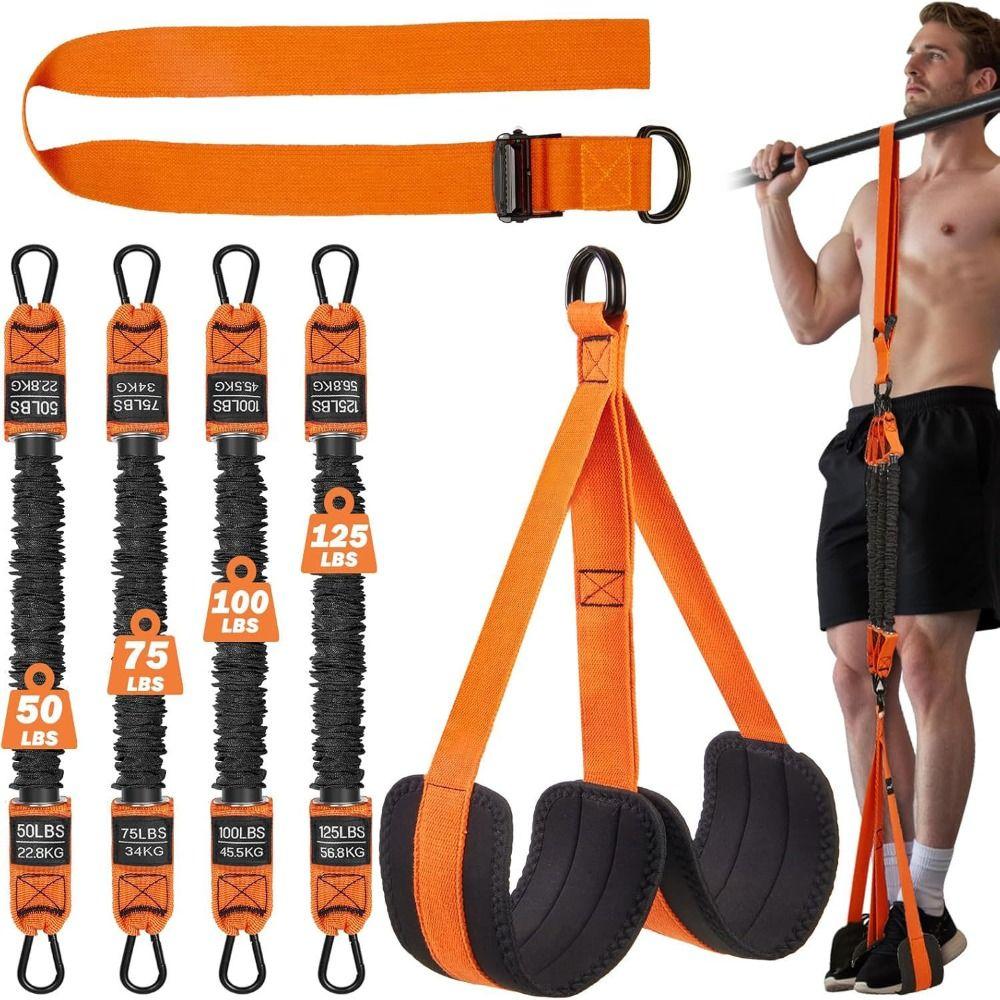 Fitness Equipments Pull Up Assistance Bands Pull Up Helper Band Set for Strength Training 225 LBS
Fitness Equipments Pull Up Assistance Bands Pull Up Helper Band Set for Strength Training 225 LBS
