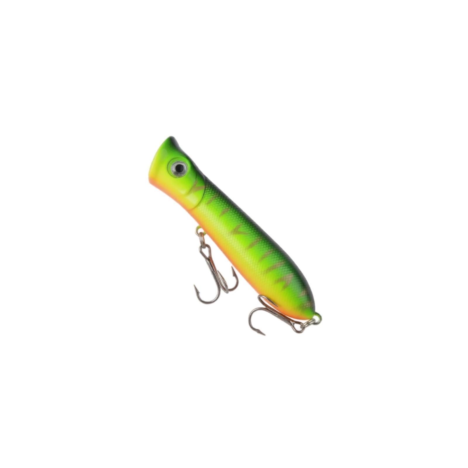 Fishing Lure Floating Surface Popper Bait Hard Plastic Lure with Treble Hooks for Long Distance Casting and Water Surface Action one size
Fishing Lure Floating Surface Popper Bait Hard Plastic Lure with Treble Hooks for Long Distance Casting and Water Surface Action one size