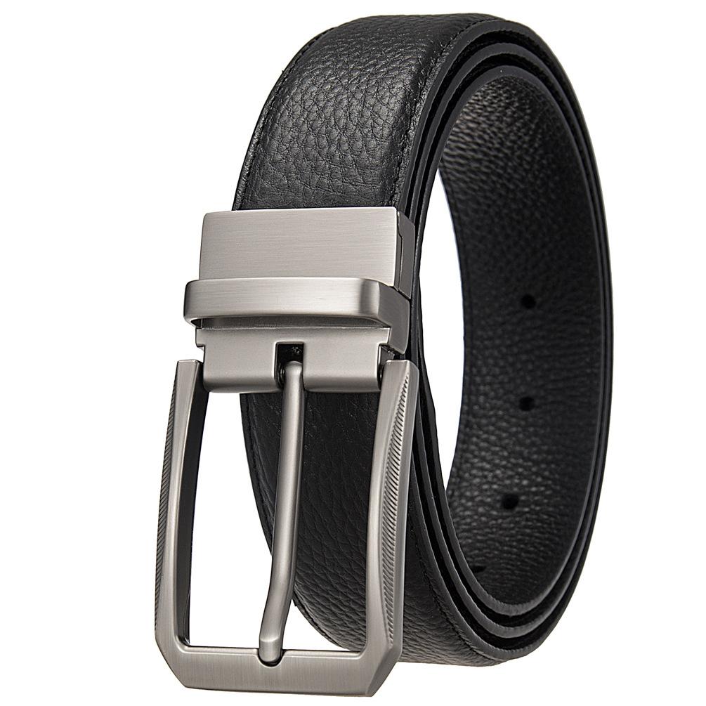 Модный перфорированный ремень, ремень из коровьей кожи первого слоя, ремень с пряжкой для мужчин Ly35-25938-5 110-130CM
Модный перфорированный ремень, ремень из коровьей кожи первого слоя, ремень с пряжкой для мужчин Ly35-25938-5 110-130CM