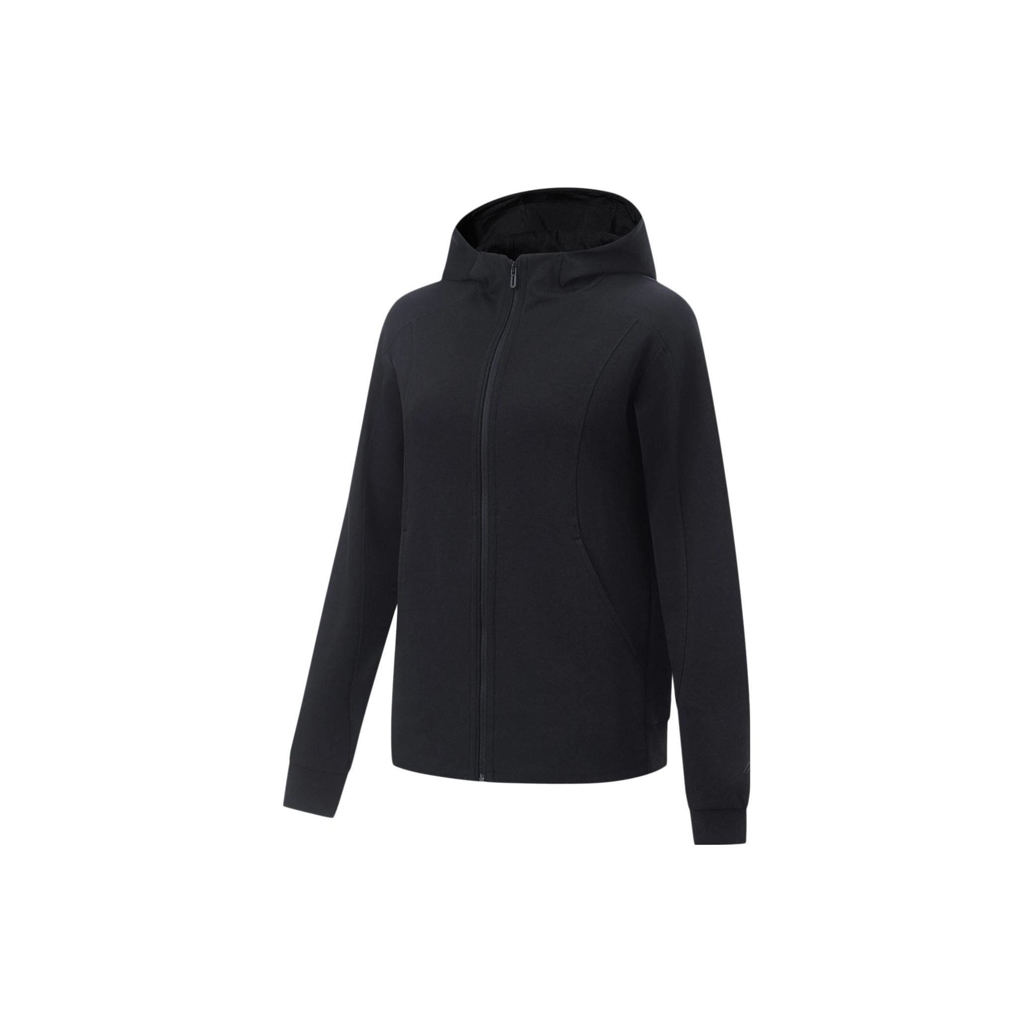 Li-Ning Женская толстовка Fitness Series с капюшоном, однотонная, черная AWDT520-2 L
Li-Ning Женская толстовка Fitness Series с капюшоном, однотонная, черная AWDT520-2 L