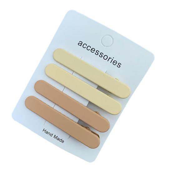 4Pcs Hairpins Matte Texture Wavy Rectangular Design Hair Clips with Tight Teeth Strong Hold Hair Pins Daily Use Hair Accessories K
4Pcs Hairpins Matte Texture Wavy Rectangular Design Hair Clips with Tight Teeth Strong Hold Hair Pins Daily Use Hair Accessories K