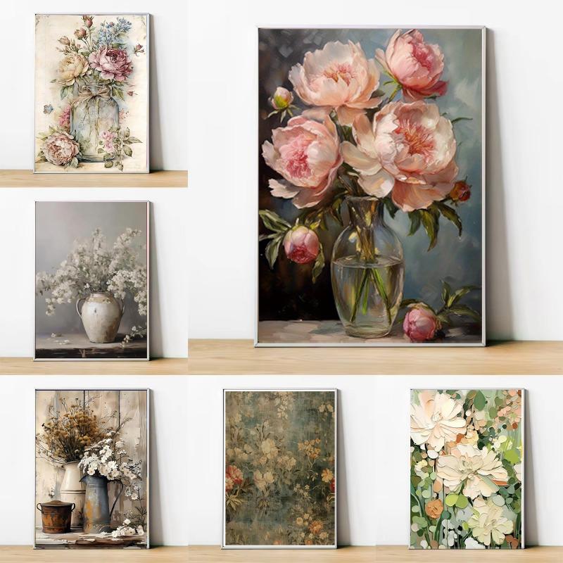 1pcs Creative Vase Bouquet Canvas Art Print, Classic Floral Wall Art and Nature Style Wall Decor for Art Home Decor 21cm×30cm NoFrame
1pcs Creative Vase Bouquet Canvas Art Print, Classic Floral Wall Art and Nature Style Wall Decor for Art Home Decor 21cm×30cm NoFrame