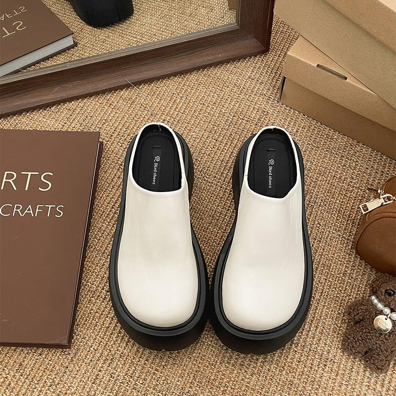 Fashion Internet celebrity platform bag head half slippers women wear summer one pedal Birkenstocks 40 бежевий
Fashion Internet celebrity platform bag head half slippers women wear summer one pedal Birkenstocks 40 бежевий