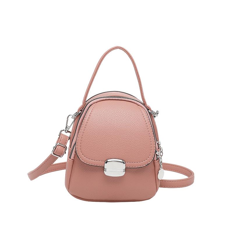 Mother Bag Mobile Phone Bag Large Capacity Multi-layer PU Shoulder Messenger Bag рожевий
Mother Bag Mobile Phone Bag Large Capacity Multi-layer PU Shoulder Messenger Bag рожевий