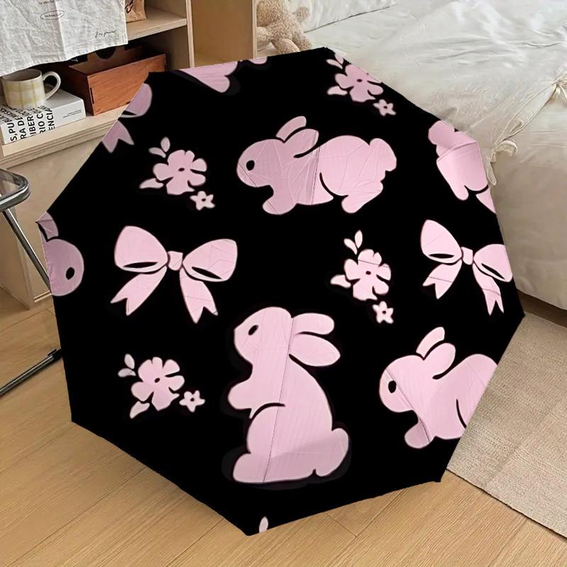 1pc Bunny Print Automatic Open/Close Umbrella, 8-Rib Sturdy Frame, Umbrella for Travel, Everyday, Formal Events yy251126030
1pc Bunny Print Automatic Open/Close Umbrella, 8-Rib Sturdy Frame, Umbrella for Travel, Everyday, Formal Events yy251126030