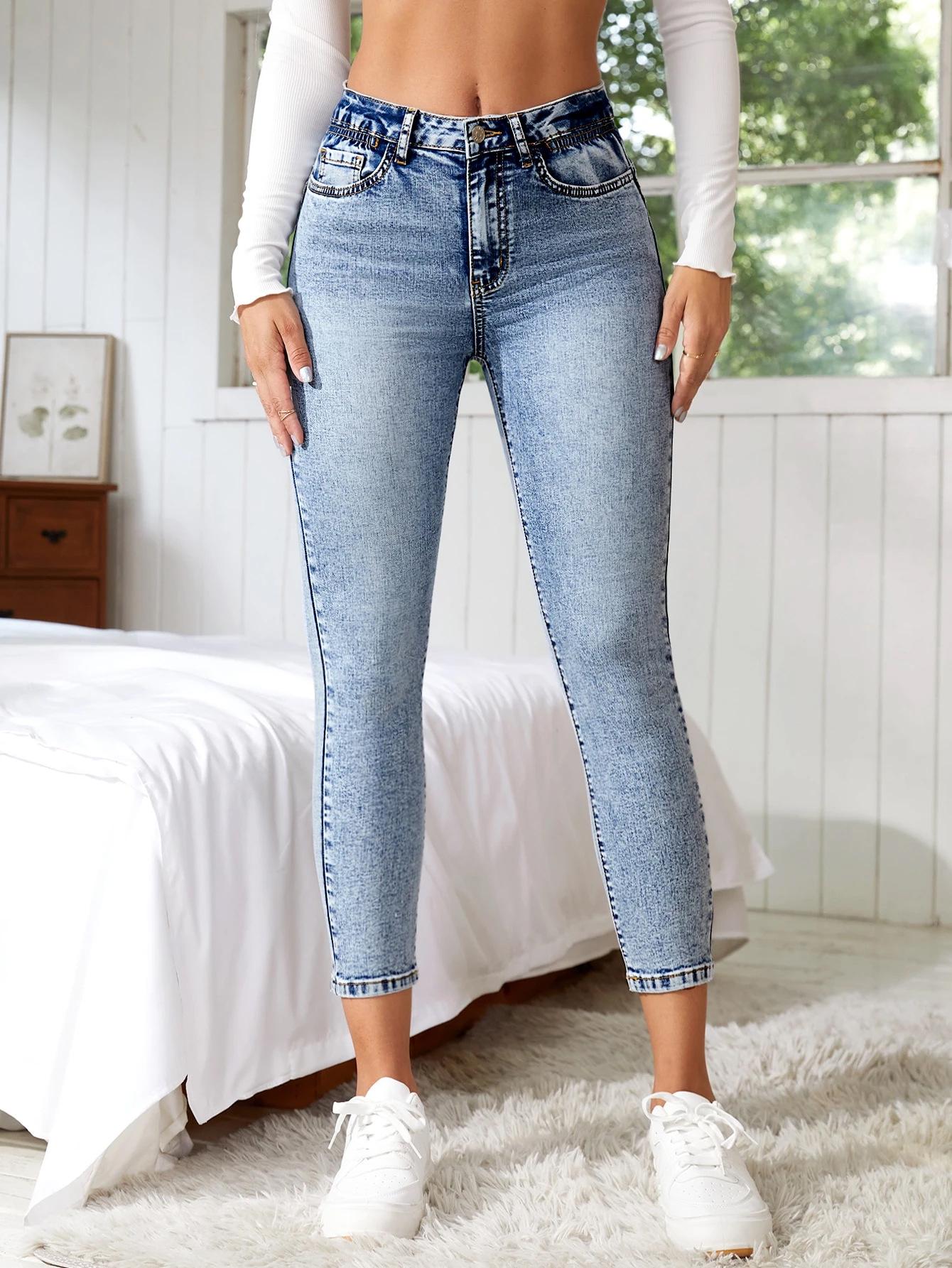 Elastic Skinny Cropped Nine-Point Women s Jeans - New Style 2026 Extra Small синий
Elastic Skinny Cropped Nine-Point Women s Jeans - New Style 2026 Extra Small синий
