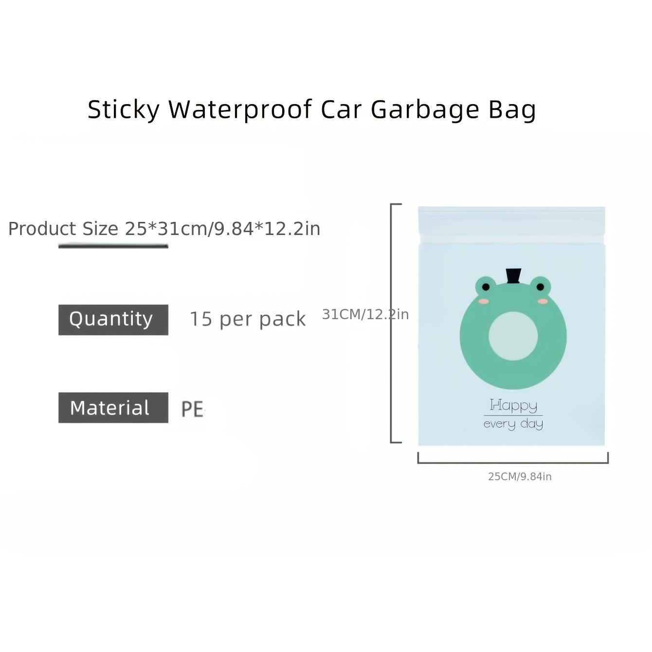 15Pcs Self-Adhesive Disposable Car Trash Bags Leak-Proof Waterproof Auto Interior Accessories Car Rubbish Bags
15Pcs Self-Adhesive Disposable Car Trash Bags Leak-Proof Waterproof Auto Interior Accessories Car Rubbish Bags