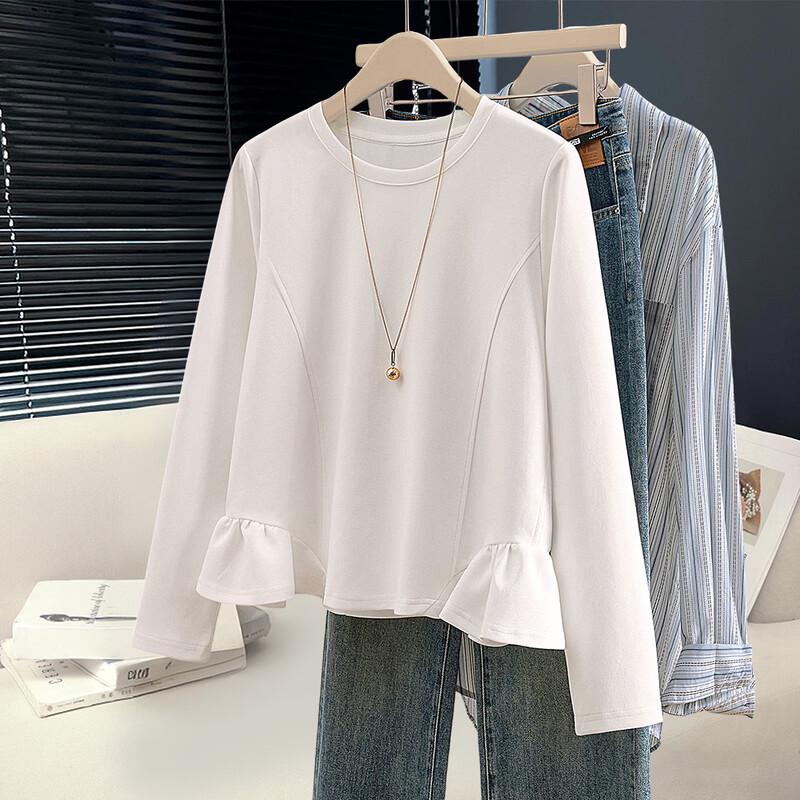 Women s Ruffle Hem Long Sleeve Sweatshirt M
Women s Ruffle Hem Long Sleeve Sweatshirt M