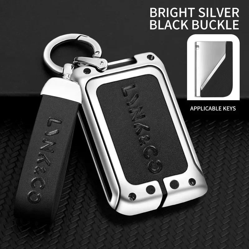 Metal Leather Car Key Case Protector Full Cover Shell Holder For Lynk & Co 05 01 02 03 06 Remote Keychain Auto Styling Accessori
Metal Leather Car Key Case Protector Full Cover Shell Holder For Lynk & Co 05 01 02 03 06 Remote Keychain Auto Styling Accessori