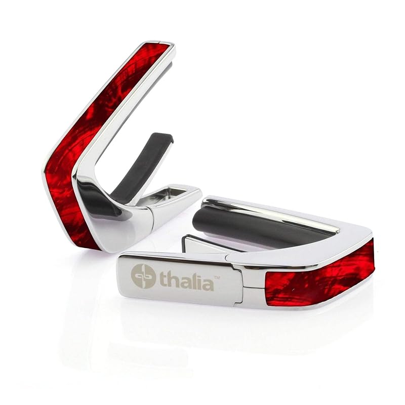 Thalia capo Thalia Capos Exotic Shell Series/RED ANGEL WING capo tasto guitar 12 inch fred pad included (Chrome/RED WING)
Thalia capo Thalia Capos Exotic Shell Series/RED ANGEL WING capo tasto guitar 12 inch fred pad included (Chrome/RED WING)