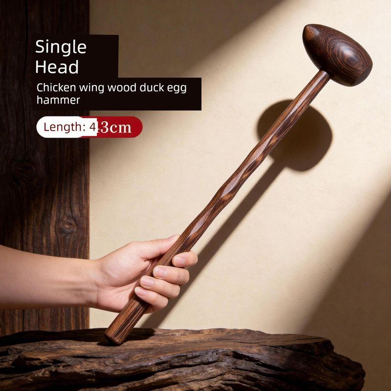 Wood Long-Handled Scratcher, Solid Wood, Self-Massage Tool for the Elderly, Back Tapping, Massage, Meridian and Acupoint Tapping, Buddha Hand Massage Chicken Wing Wood - Duck Egg Hammer
Wood Long-Handled Scratcher, Solid Wood, Self-Massage Tool for the Elderly, Back Tapping, Massage, Meridian and Acupoint Tapping, Buddha Hand Massage Chicken Wing Wood - Duck Egg Hammer