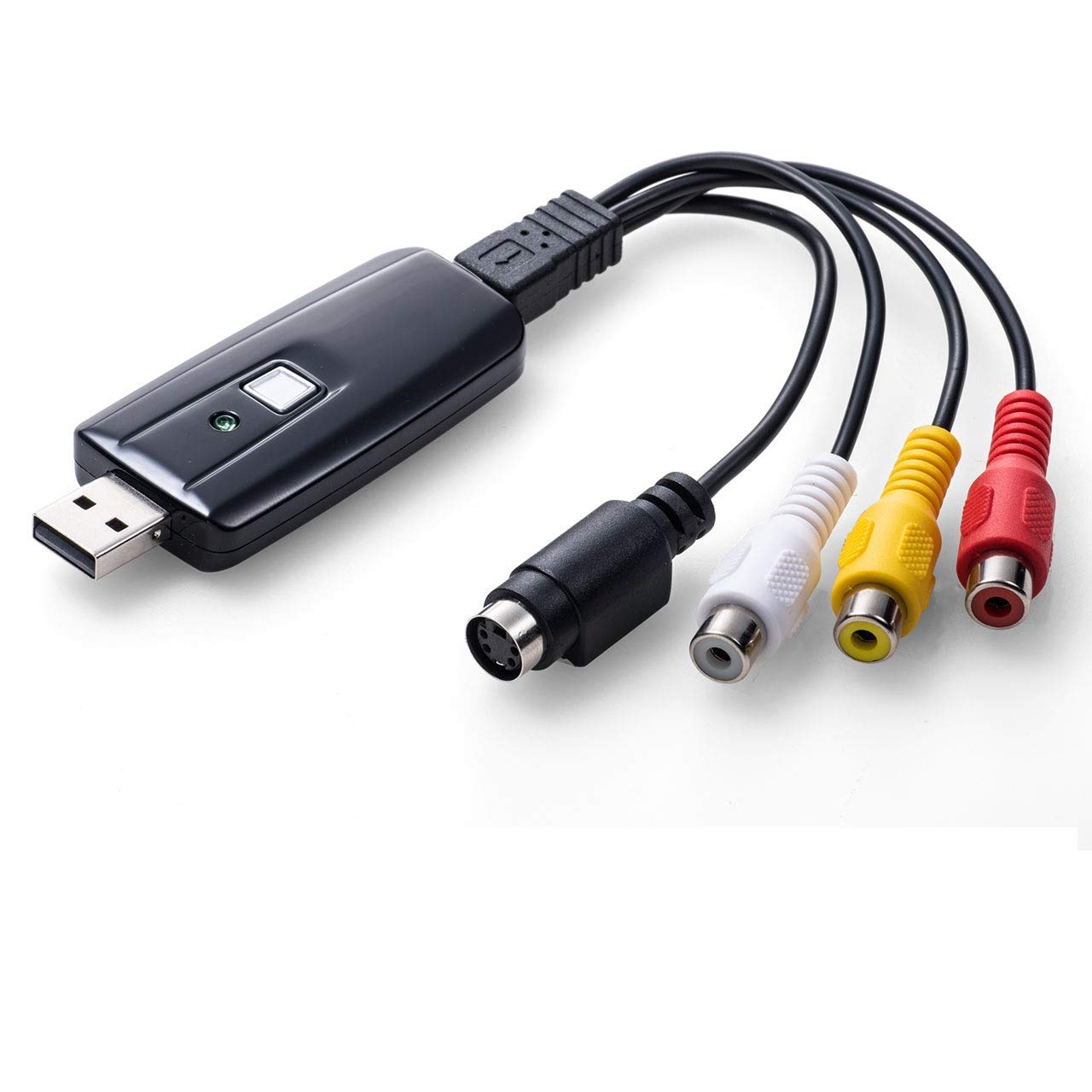 Sanwa Direct USB Video Capture Оцифровка видеокассет с программным обеспечением S Terminal Composite VHS/8 мм 400-MEDI008
Sanwa Direct USB Video Capture Оцифровка видеокассет с программным обеспечением S Terminal Composite VHS/8 мм 400-MEDI008
